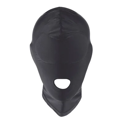 love in leather lycra closed eye open mouth hood