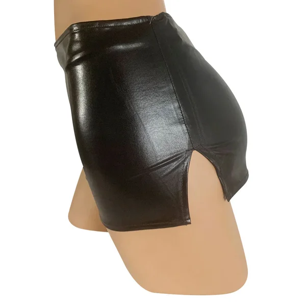 Poison Rose Wetlook Miniskirt - One Size — image 2 of 3