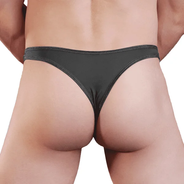 Love in Leather Lycra Thong — image 4 of 10
