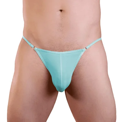 love in leather lycra g string