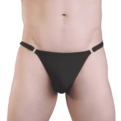 love in leather quick release lycra thong