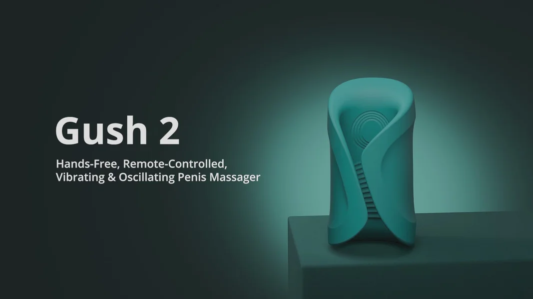 Lovense Gush 2 Vibrating Male Masturbator — image 3 of 4