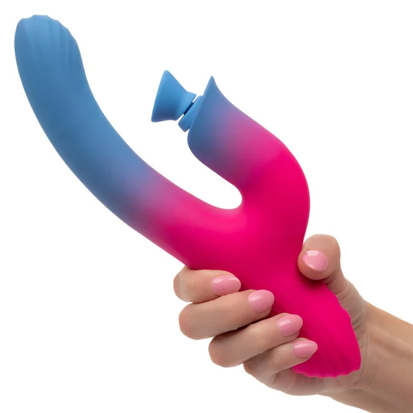 CalExotics Elation Dual Stimulator with Suction Rabbit Vibrator — image 2 of 3