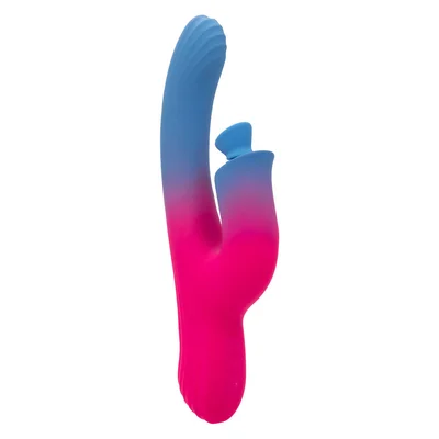 calexotics elation dual stimulator with suction rabbit vibrator
