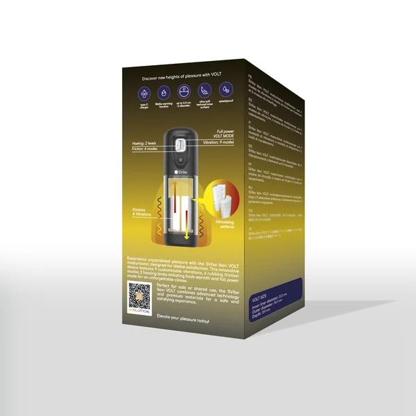 SVibe Ikon Volt Rubbing & Heating Masturbator