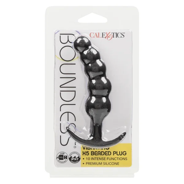 CalExotics Boundless Vibrating X5 Beaded Plug — image 4 of 8