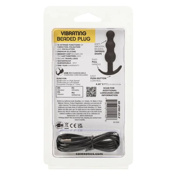 CalExotics Boundless Vibrating Beaded Plug — image 5 of 7