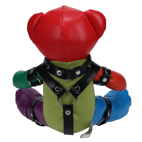 Shots Toys Bear Bondage Rainbow Bear Black Harness — image 2 of 2