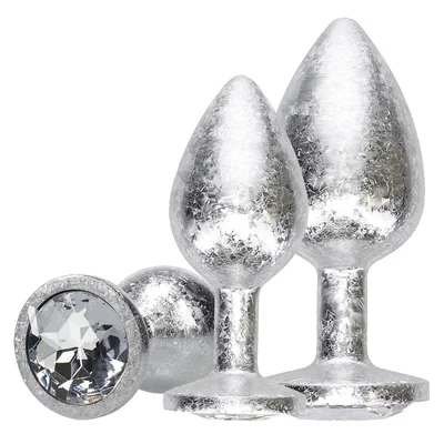 shots ouch new york collection metal anal plug set