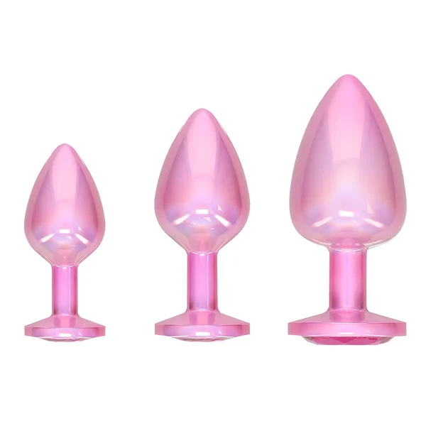 Shots Ouch! Paris Collection Metal Butt Plug Set — image 4 of 4