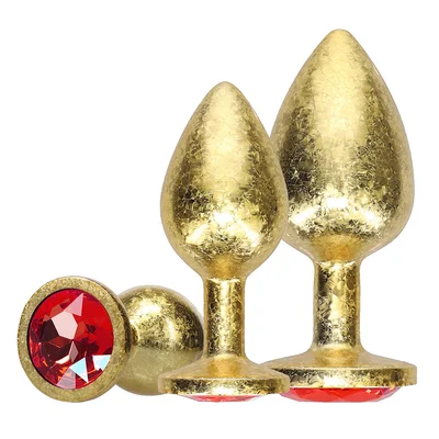 shots ouch milan collection metal anal plug set