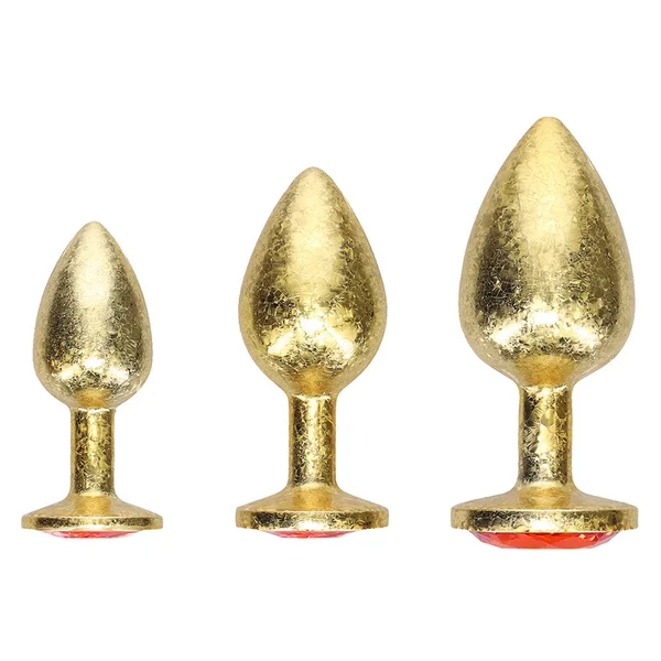 Shots Ouch! Milan Collection Metal Anal Plug Set — image 2 of 2