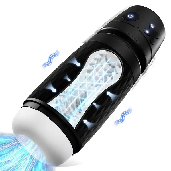 CyberSkin B-Warrior Sucking & Vibrating Auto Masturbator — image 2 of 2