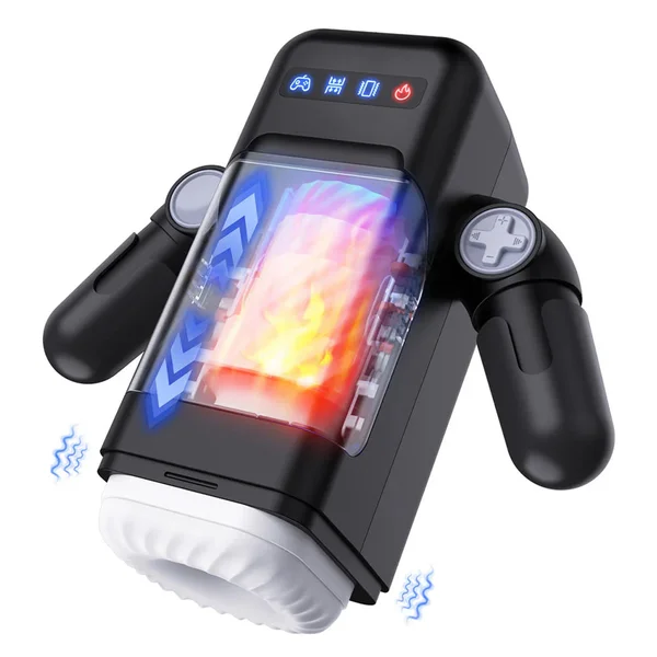 Amovibe Game Cup Auto Thrusting, Vibrating & Warming Masturbator — image 2 of 3
