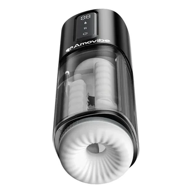 amovibe coco auto rubbing vibrating heating masturbator