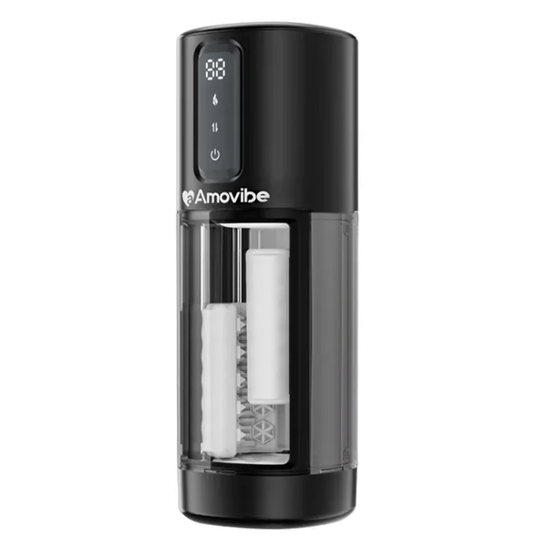 Amovibe Coco Auto Rubbing, Vibrating & Heating Masturbator — image 3 of 4