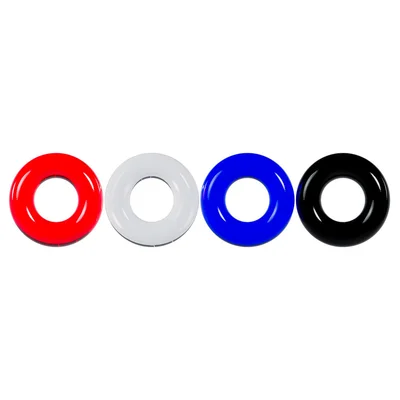 shots levelz multi colour cock ring set