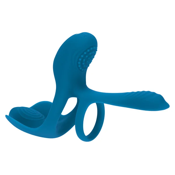 Shots LEVELZ Triple Motor Vibrating Silicone Cock Ring — image 3 of 4