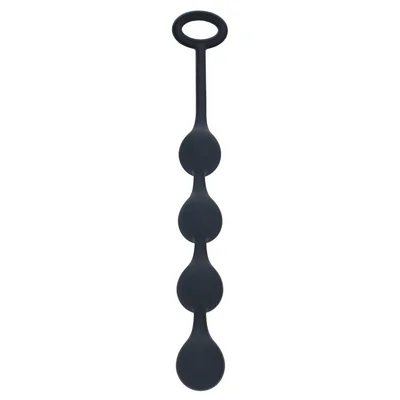 shots levelz waterdrop silicone anal beads small