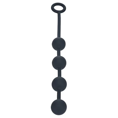 shots levelz round silicone anal balls medium