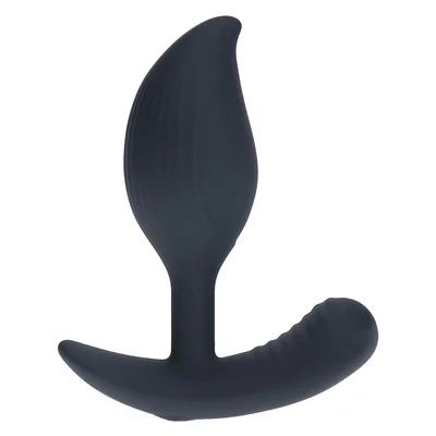 shots levelz remote control vibrating liquid silicone anal plug