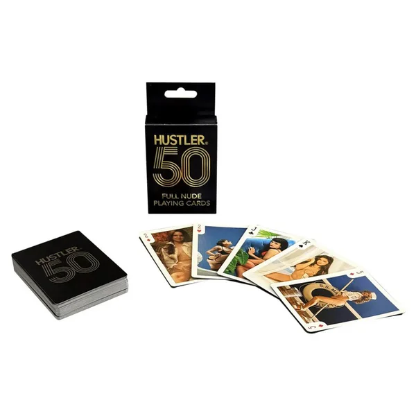 Hustler 50th Anniversary Playing Cards — image 2 of 2
