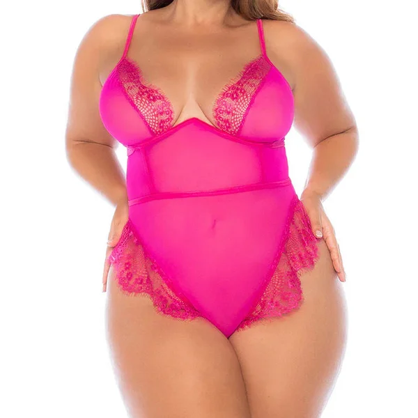 Mapale Underwire Eyelash Lace Bodysuit — image 7 of 9