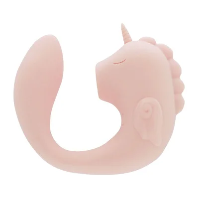 unihorn c horse coral throb dual stimulation vibrator