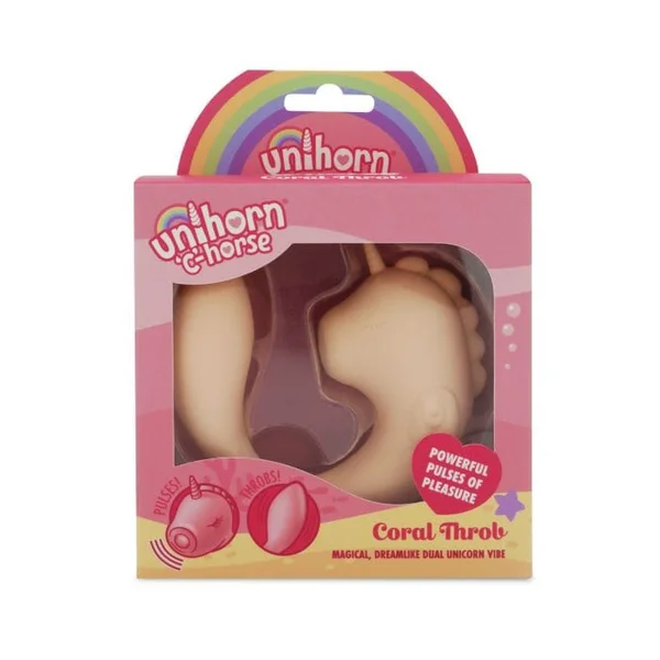 Unihorn C-Horse Coral Throb Dual Stimulation Vibrator — image 17 of 19