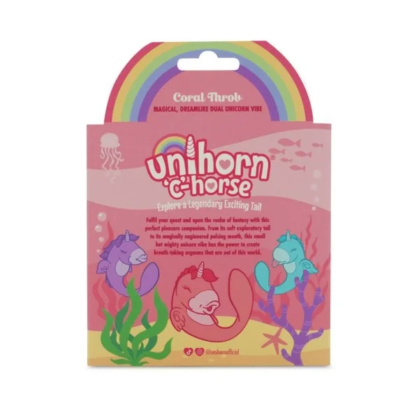 Unihorn C-Horse Coral Throb Dual Stimulation Vibrator — image 16 of 19