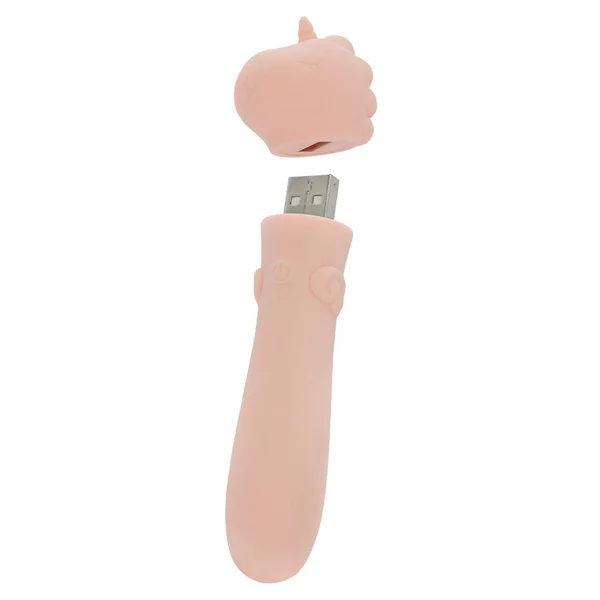 Unihorn USB Heart Throb Bullet Vibrator — image 2 of 3