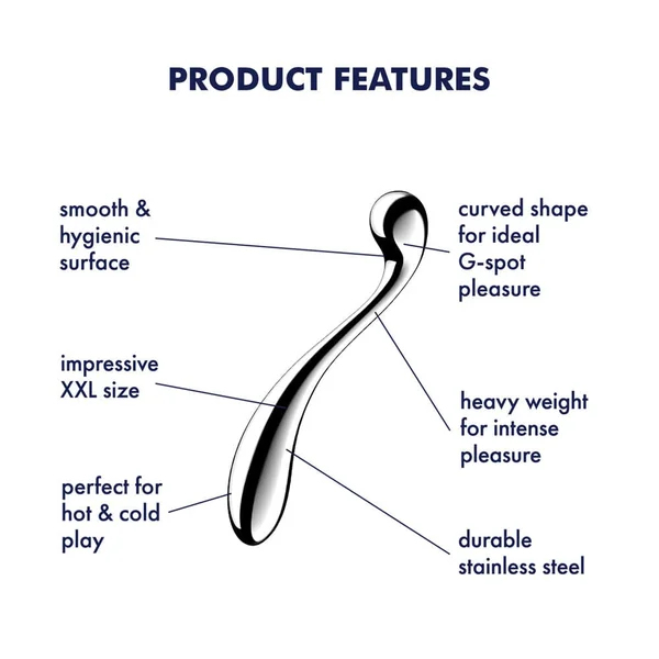 Satisfyer Star Force 4 Stainless Steel Dildo — image 12 of 14
