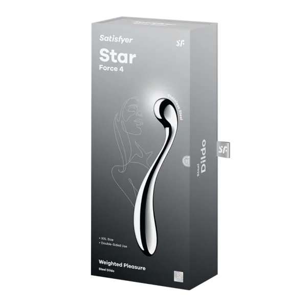 Satisfyer Star Force 4 Stainless Steel Dildo — image 6 of 6
