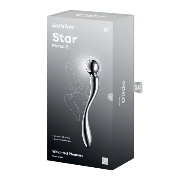 Satisfyer Star Force 2 Stainless Steel Dildo — image 6 of 6