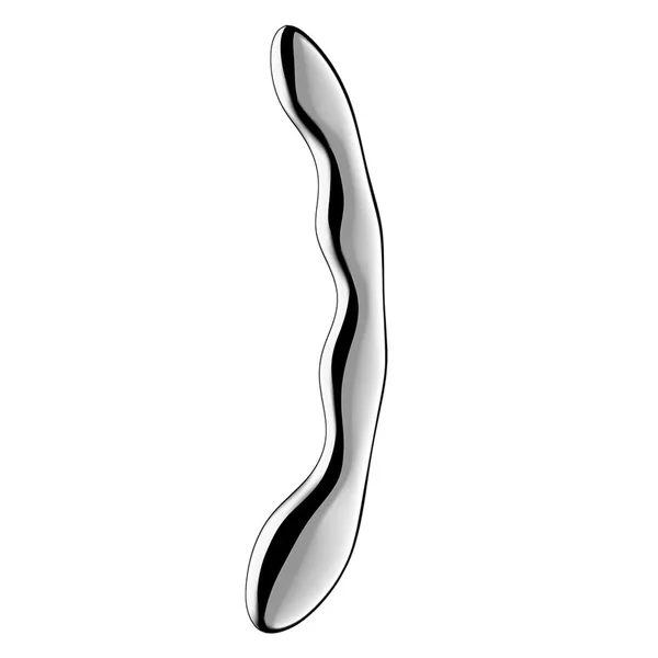 Satisfyer Cosmic Crest 2 Stainless Steel Dildo — image 4 of 6