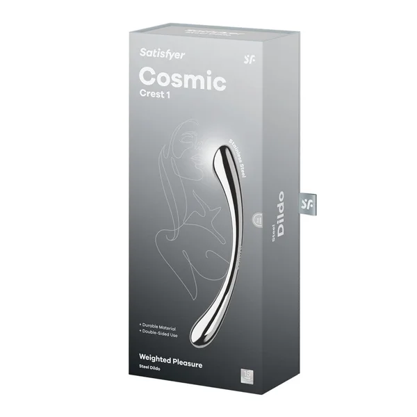 Satisfyer Cosmic Crest 1 Stainless Steel Dildo — image 11 of 13