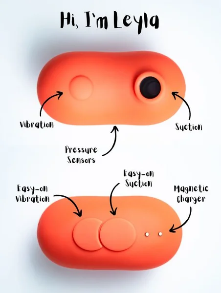 Pcock Leyla Accessible Air Pulse Vibrator — image 13 of 14