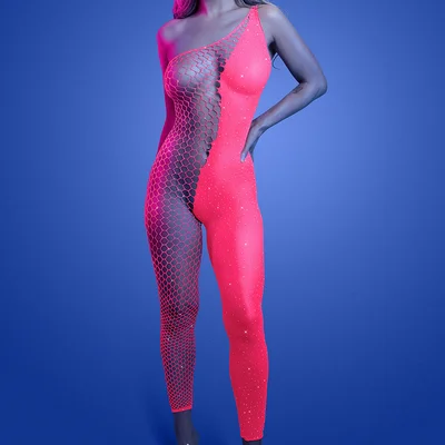 fantasy lingerie hyperdrive rhinestone bodystocking