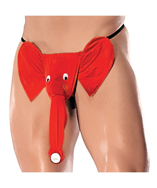 Elephant squeaker g-string