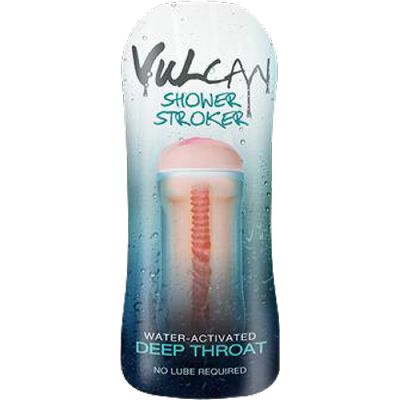 H20 Vulcan Shower Stroker Deep Throat