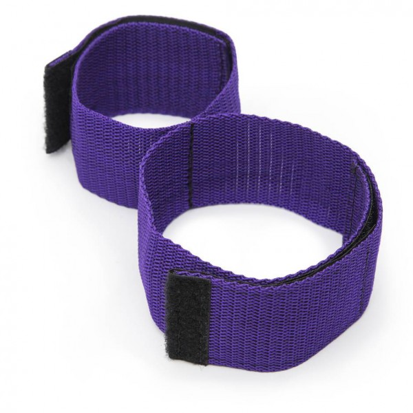 Purple Reins Double Leg and Arm Restraint Set