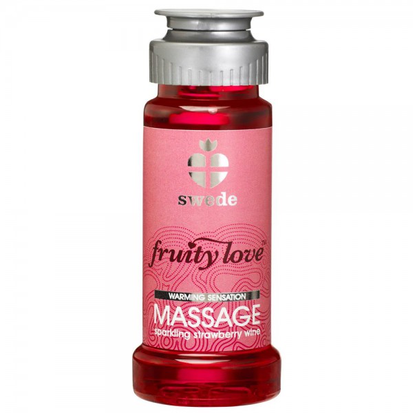 Swede Sparkling Strawberry Wine Massage 50ml