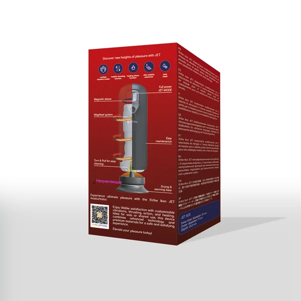 SVibe Ikon Jet Heating & Thrusting Masturbator