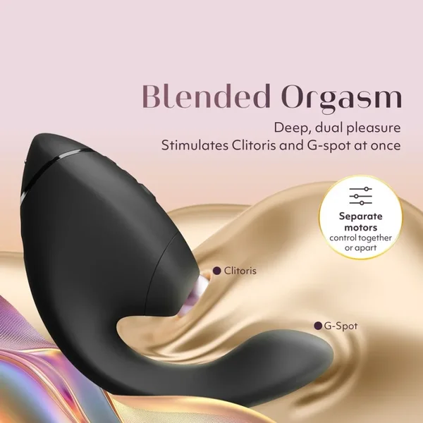 Womanizer Next Duo Air Pulse Rabbit Vibrator — image 6 of 13