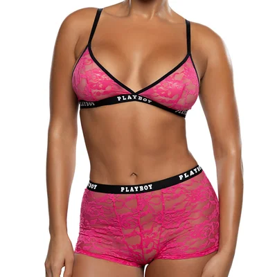 playboy flirty bunny 2 piece set
