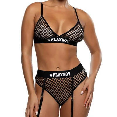 playboy erotic bunny 2 piece set