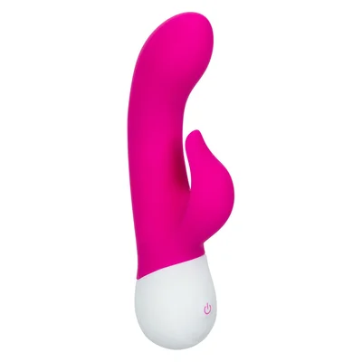 calexotics basic essentials rechargeable dual pleaser rabbit vibrator