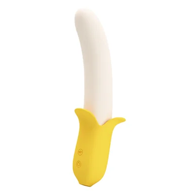 pretty love banana geek thrusting vibrator
