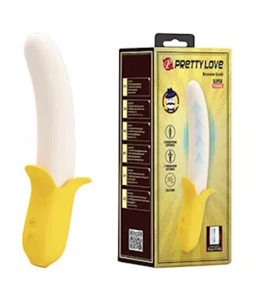 Pretty Love Banana Geek Thrusting Vibrator — image 4 of 4