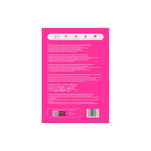 Lovense Lush App-Controlled Vibrating Anal Plug — image 6 of 6